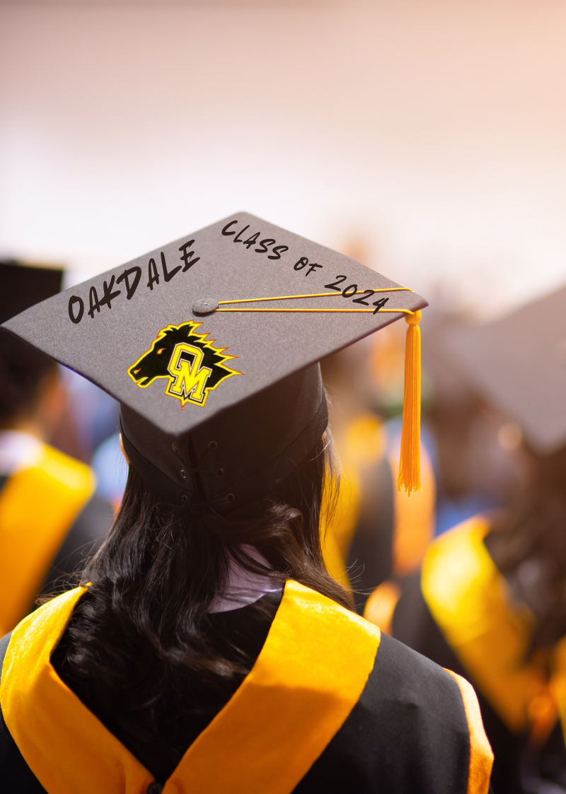 Scholarship Recipient at Graduation